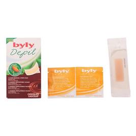 Bandas Depilatórias Faciais Depil Chocolate Byly (12 uds)