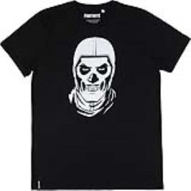 Camisola de Manga Curta Infantil  Preto - 10 anos