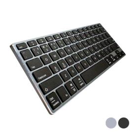 Teclado sem Fios  Advance Compact BLUETOOTH 3.0 350 mAh - Prata