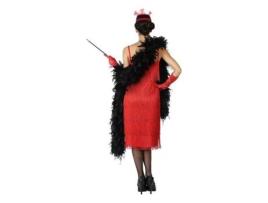 Fantasia para Adultos Charleston Vermelho - XL