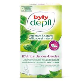 Bandas Depilatórias Faciais Depil Byly (12 uds)