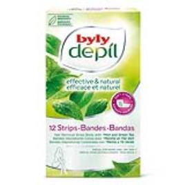 Bandas Depilatórias Faciais Depil Byly (12 uds)