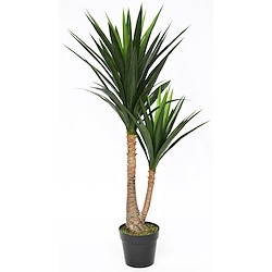 Planta artificial com vaso YUCA VERTICAL 120 CM