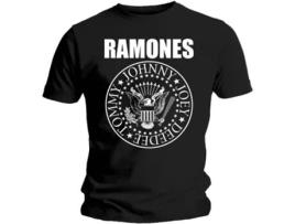 T-Shirt RAMONES Seal Front Print L