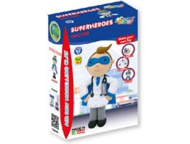 Plasticina JUMPINGCLAY Super-Heróis Médico (Idade Minima: 5 anos)