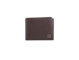 Carteira Oficial Dakar Wave em Pele Genuína Castanha