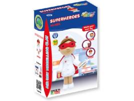 Plasticina JUMPINGCLAY Super-Heróis Enfermeira (Idade Minima: 5 anos)