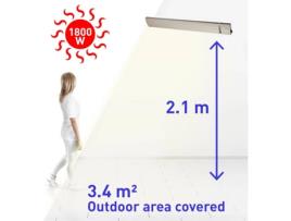 Aquecedor Infravermelhos SINED CALORE BIANCO 1800