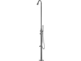 Chuveiro de Piscina SINED Doccia Stintino Inox (Aço Inoxidável - 228x18x17,5 cm - Cinzento)