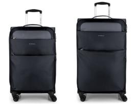 Conjunto 2 Malas de Viagem GABOL Cloud (152 L - Preto)