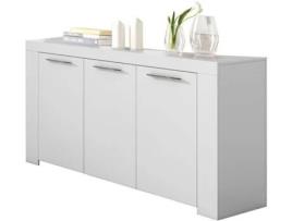 Aparador MIRAKEMUEBLE Ambit  (Branco Artik  - Melamina - 168 x 218 x 40 cm)