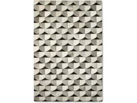 Tapete ZERIMAR Patchwork (Cinzento - 240x180 cm - Pele)