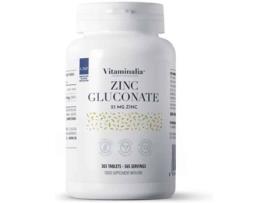 Suplemento Alimentar VITAMINALIA Gluconato De Zinco (365 tablets)
