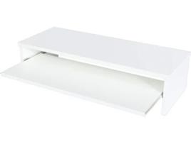 Suporte de Monitor HENOR (Grafite - Melamina - 42x26.5x18 cm)