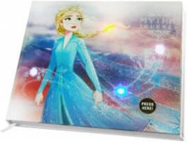 Bloco de Notas KIDSEUROSWAN Com Luzes e Som Frozen Ii