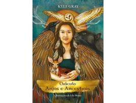 Livro Oráculo Anjos e Ancestrais de Kyle Gray (Português)