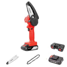 Greencut Gsm210l-4 4´´ Lithium Battery 21v Electric Chainsaw Vermelho