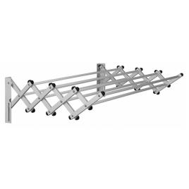 Duett Extensible 120 Cm Wall Clothesline Cinzento