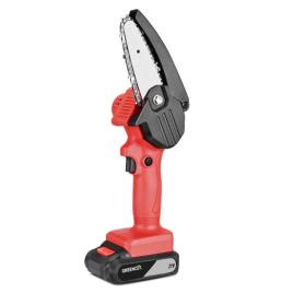 Greencut Gsm210l 4´´ Lithium Battery 21v Electric Chainsaw Vermelho