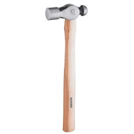 Ruthe 3021270119 Ball Peen Hammer With Wood Castanho