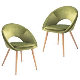 Mchaus Laguna Dining Chairs 2 Units Verde