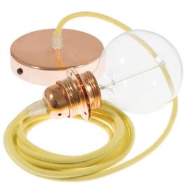 Creative Cables Rc10 2 M Hanging Lamp Pendel For Lampshade Amarelo