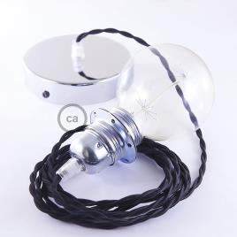 Creative Cables Tm04 Diy 50 Cm Hanging Lamp Pendel For Lampshade Preto