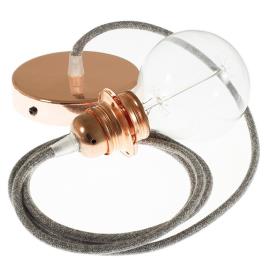 Creative Cables Rn02 Diy 50 Cm Hanging Lamp Pendel For Lampshade Cinzento