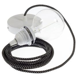 Creative Cables Rt41 Stars 3d 2 M Hanging Lamp Pendel For Lampshade Preto