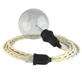 Creative Cables Tm00 5 M Hanging Lamp For Lampshade Beige