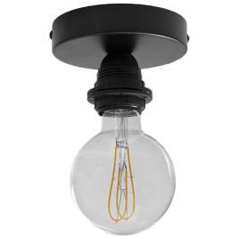 Creative Cables Metal Wall Lamp Preto