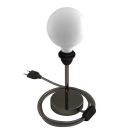 Creative Cables Alzaluce 15 Cm Table Lamp Without Shade Preto EU Plug