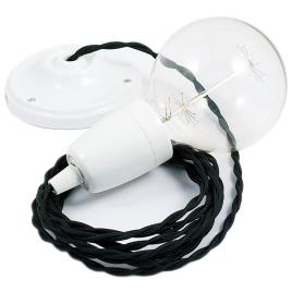 Creative Cables Tm04 Diy 1 M Hanging Lamp Pendel Preto