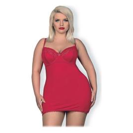 Babydoll & Tanga Jolierose  Vermelho - S/M