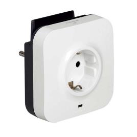 Tomada Parede com 2 Portos USB  218985 USB 5V x 2 Branco