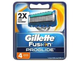 Reposição de Lâminas de Barbear Fusion Proglide  (4 uds)