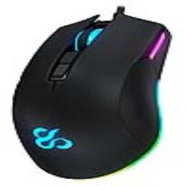 Rato Gaming com LED  Eos RGB 16000 dpi Preto