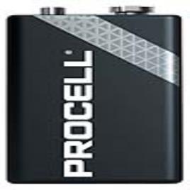 Pilha Alcalina DURACELL DURPROLR61C10 LR6 9V (10 uds)