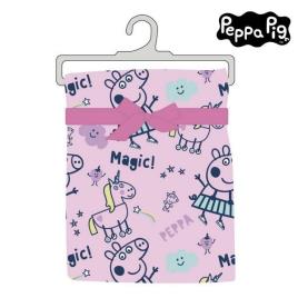 Manta de Flanela Peppa Pig 74523 Cor de rosa (120 X 160 cm)