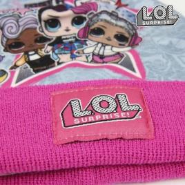 Gorro e Luvas LOL Surprise! 74411 Cinzento (2 Pcs)