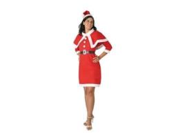 Fantasia para Adultos 115727 Mãe natal Vermelho - XS/S