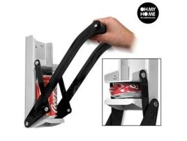 Esmagador de latas com abre garrafas