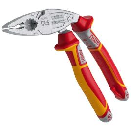 Nws Serie 49 Vde 45º 200 Mm Angled Head Pliers Vermelho