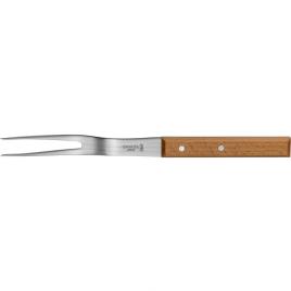 Opinel Parallele 124 Carving Fork Castanho,Prateado