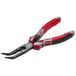 Nws Serie 69 Curve 170 Mm Half Round Nose Pliers Vermelho