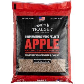 Traeger Apple 9 Kg Pellet Castanho