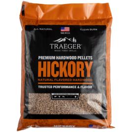 Traeger Fsc Hickory 9kg Pellet Castanho