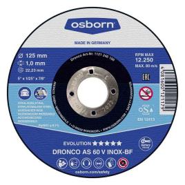 Dronco As 60 V Evolution Express 115x1 Mm Metal Cutting Disc 25 Units Preto