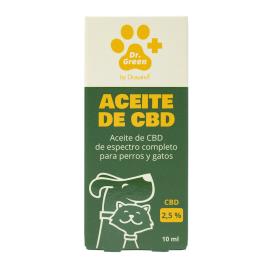 Dr. Green Cbd Oil 2.5% Pet´s Relax And Wellness 10ml Colorido