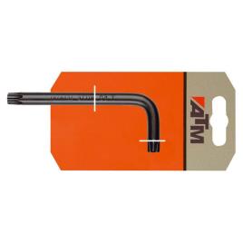 Hafu-werkzeugfabrik A2412 T15x75.5mm Torx Key Prateado